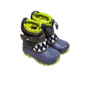 Cat & Jack Monster snow boots toddler size 11